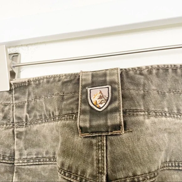 Kuhl Rydr Pants Vintage Patina Dye Distressed Worn In Brown Size 40 x 30 - Picture 10 of 14